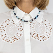 Lui necklace on female model