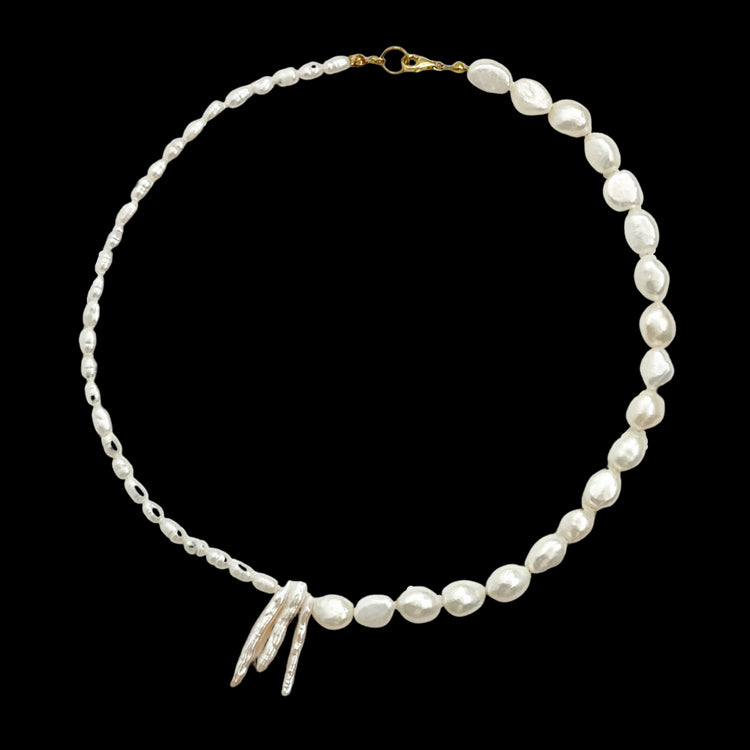pearl necklace for bride